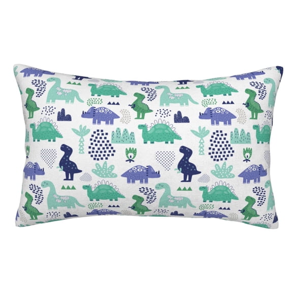 Kdxio Cotton Pillow Cases 14"x20" Pillowcases,Soft and Breathable Bedroom Pillow Cases-Dinosaur