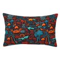 thumbnail image 1 of Kdxio Cotton Pillow Cases 14"x20" Pillowcases,Soft and Breathable Bedroom Pillow Cases-Doodle Barbeque-No Pillow Core, 1 of 5