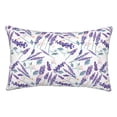 thumbnail image 1 of Kdxio Cotton Pillow Cases 14"x20" Pillowcases,Soft and Breathable Bedroom Pillow Cases-Lavender Flowers, 1 of 8