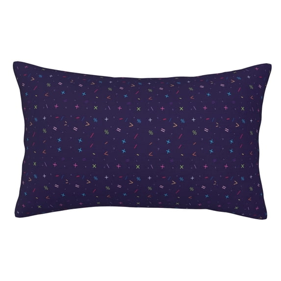 Kdxio Cotton Pillow Cases 14"x20" Pillowcases,Soft and Breathable Bedroom Pillow Cases-Mathematical Symbols