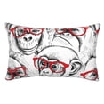thumbnail image 1 of Kdxio Cotton Pillow Cases 14"x20" Pillowcases,Soft and Breathable Bedroom Pillow Cases-Monkey, 1 of 8