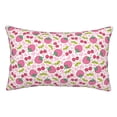 thumbnail image 1 of Kdxio Cotton Pillow Cases 14"x20" Pillowcases,Soft and Breathable Bedroom Pillow Cases-Strawberry And Cheery, 1 of 8