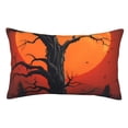 thumbnail image 1 of Kdxio Cotton Pillow Cases 14"x20" Pillowcases,Soft and Breathable Bedroom Pillow Cases-Yellow Castle Sunset Tree-No Pillow Core, 1 of 5