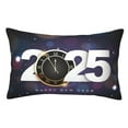 thumbnail image 1 of Kdxio Cotton Pillow Cases 16"x24" Pillowcases,Soft and Breathable Bedroom Pillow Cases-2025 Happy New Year 4-No Pillow Core, 1 of 5