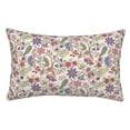 thumbnail image 1 of Kdxio Cotton Pillow Cases 16"x24" Pillowcases,Soft and Breathable Bedroom Pillow Cases-Paisley Flowers-No Pillow Core, 1 of 5