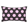 thumbnail image 1 of Kdxio Cotton Pillow Cases 16"x24" Pillowcases,Soft and Breathable Bedroom Pillow Cases-Pink Groovy Disco Ball-No Pillow Core, 1 of 5