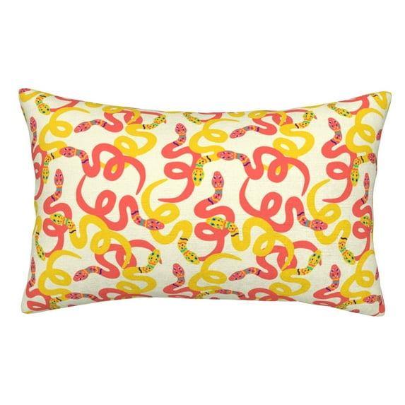 Kdxio Cotton Pillow Cases 16"x24" Pillowcases,Soft and Breathable Bedroom Pillow Cases-Snake