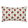 thumbnail image 1 of Kdxio Cotton Pillow Cases 16"x24" Pillowcases,Soft and Breathable Bedroom Pillow Cases-Strawberry, 1 of 8