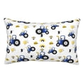 thumbnail image 1 of Kdxio Cotton Pillow Cases 16"x24" Pillowcases,Soft and Breathable Bedroom Pillow Cases-Tractor And Vehicle-No Pillow Core, 1 of 5