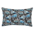 thumbnail image 1 of Kdxio Cotton Pillow Cases 20"x30" Pillowcases,Soft and Breathable Bedroom Pillow Cases-Blue Excavator, 1 of 8