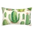 thumbnail image 1 of Kdxio Cotton Pillow Cases 20"x30" Pillowcases,Soft and Breathable Bedroom Pillow Cases-Cactus And Succulent-No Pillow Core, 1 of 5
