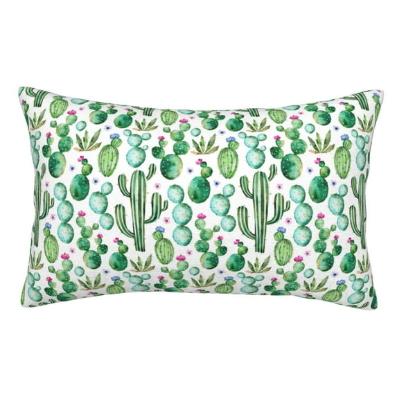 Kdxio Cotton Pillow Cases 20"x30" Pillowcases,Soft and Breathable Bedroom Pillow Cases-Cactus Plants1