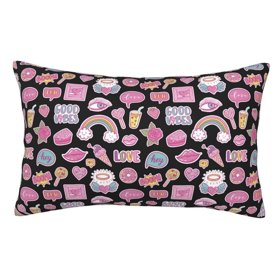 Kdxio Cotton Pillow Cases 20"x30" Pillowcases,Soft and Breathable Bedroom Pillow Cases-Elements