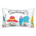 thumbnail image 1 of Kdxio Cotton Pillow Cases 20"x30" Pillowcases,Soft and Breathable Bedroom Pillow Cases-Gnomes Summer-No Pillow Core, 1 of 5