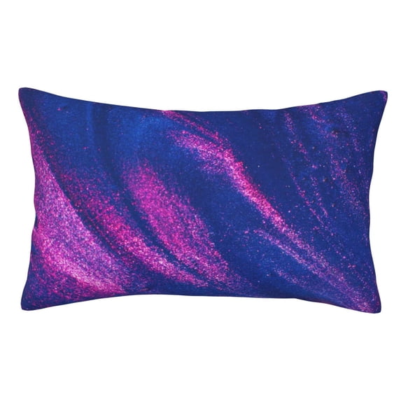 Kdxio Cotton Pillow Cases 20"x30" Pillowcases,Soft and Breathable Bedroom Pillow Cases-Neon Gradient Blue