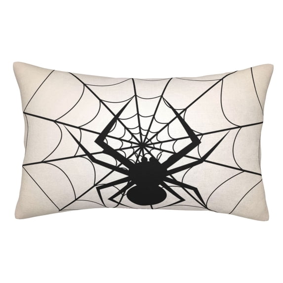 Kdxio Cotton Pillow Cases 20"x30" Pillowcases,Soft and Breathable Bedroom Pillow Cases-Spiders On The Web 1-No Pillow Core