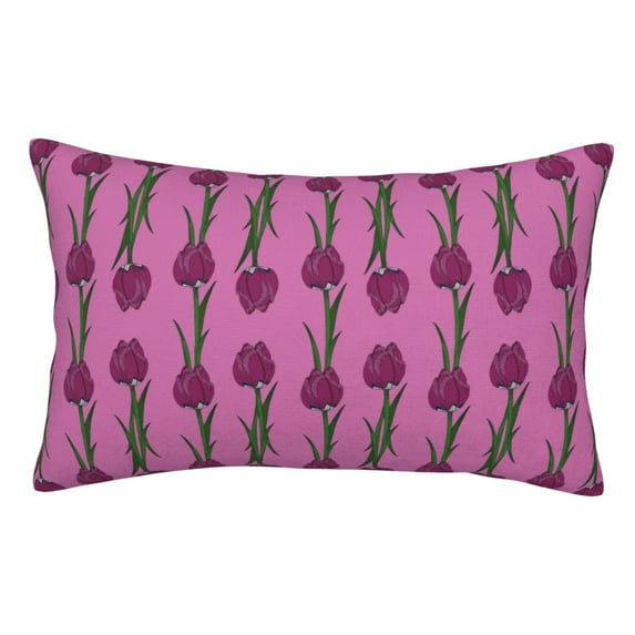 Kdxio Cotton Pillow Cases 20"x30" Pillowcases,Soft and Breathable Bedroom Pillow Cases-Tulips Flowers