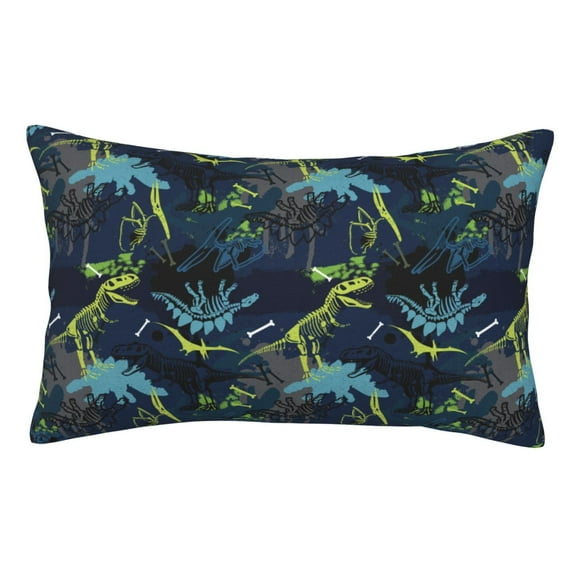 Kdxio Cotton Pillow Cases Pillowcases,Soft and Breathable Bedroom Pillow Cases-Cartoon Dinosaur
