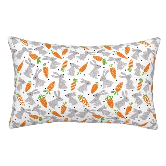 Kdxio Cotton Pillow Cases Pillowcases,Soft and Breathable Bedroom Pillow Cases-Cute Rabbit