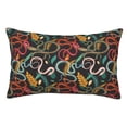 thumbnail image 1 of Kdxio Cotton Pillow Cases Pillowcases,Soft and Breathable Bedroom Pillow Cases-Snake And Flower, 1 of 8