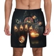 thumbnail image 1 of Kdxio Creative Casino Print Men'S Swim Trunks With Compression Liner 7 Inch Inseam Quick Dry Swim Shorts, 1 of 7