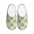 thumbnail image 1 of Kdxio Cute Animal Sloth On A Branch Women's Men's Slippers Plush Slip-On House Slipper for Winter Indoor Soft Cushion Non-slip Fluffy Slides Slippers-13, 1 of 7