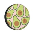 thumbnail image 1 of Kdxio Cute Avocado for Tire Cover Wheel Protectors Tyre Covers Weatherproof Wheel Covers Universal Fit for Trailer Rv SUV Truck Camper Travel Trailers 16 inch, 1 of 8