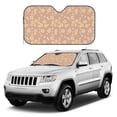thumbnail image 1 of Kdxio Cute Bee Print Windshield Sun Shade, Foldable Sun Blocker for Car,Truck,SUV Automotive Interior Sun Protection,Reflective Shade for Front Windshield(Small), 1 of 7