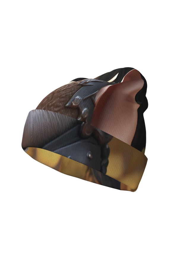 Cute Big-Eared Mouse Winter Beanie for Men Women Beanie Knit Hat Cuffed Cap Beanie Knit Chunky Snow Cap