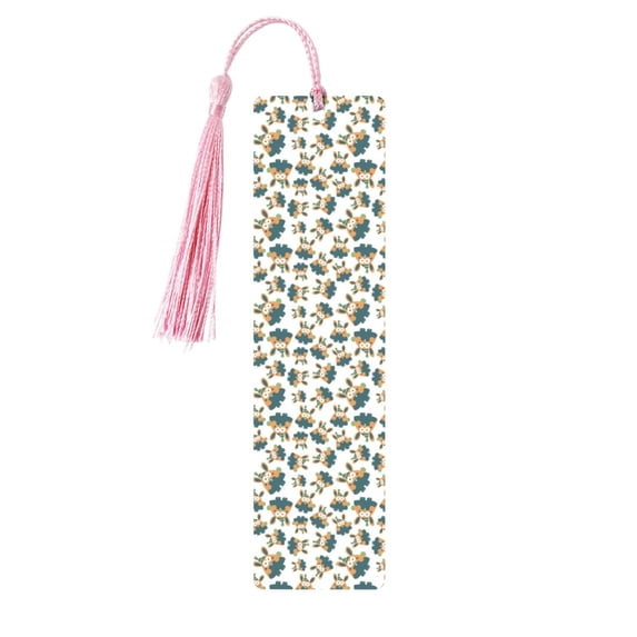 Kdxio Cute Bunny Print Metal Tassel Bookmarks,Perfect Gift for Art Lovers and Bookworms Metal Bookmarks for Women