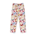 thumbnail image 1 of Kdxio Cute Butterfly Flowers Print Men's Sleep Pajama Pant Lounge Pants with Pockets, 1 of 8