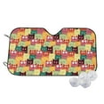 thumbnail image 1 of Kdxio Cute Cartoon Cat Print Windshield Sun Shade,UV Rays and Sun Heat Protection,Sunshade for Car Windshield,Car Shade Front Windshield - Medium, 1 of 6
