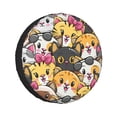 thumbnail image 1 of Kdxio Cute Cat Cartoon for Tire Cover Wheel Protectors Tyre Covers Weatherproof Wheel Covers Universal Fit for Trailer Rv SUV Truck Camper Travel Trailers 16 inch, 1 of 8