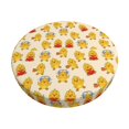 thumbnail image 1 of Kdxio Cute Chicken Print Stool Covers Round,Stretch Round Bar Stool Covers Washable Bar Stool Cushion Slipcover for 12-15 Inch Chair, 1 of 5