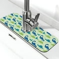 thumbnail image 1 of Kdxio Cute Dinosaur Blue Green Pattern Non-Slip Diatom Mud Faucet Drain Pad,Self Absorbent Mat for Kitchen Sink for Variety Kitchen & Bathroom Countertops, 1 of 7