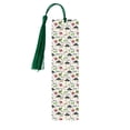 thumbnail image 1 of Kdxio Cute Dinosaurs Print Metal Tassel Bookmarks,Perfect Gift for Art Lovers and Bookworms Metal Bookmarks for Women, 1 of 8