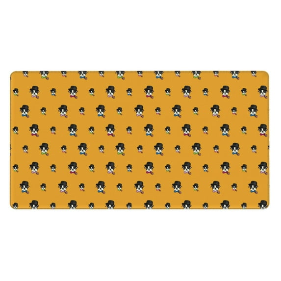 Kdxio Cute Dog Print Large Gaming Mouse Pad,Non-Slip Base,Water Resist Keyboard Pad for Gamer,Office & Home,29.5 x 15.8 in
