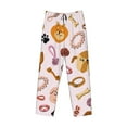 thumbnail image 1 of Kdxio Cute Dog Print Men's Sleep Pajama Pant Lounge Pants with Pockets, 1 of 8