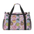 thumbnail image 1 of Kdxio Cute Donuts Travel Duffel Bag Gym Bag Weekender Travel Bag Gym Bag for Women &Men Airplane Travel Essentials for Flying, 1 of 7
