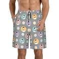thumbnail image 1 of Kdxio Cute Geese Pattern Mens Casual Shorts - Drawstring Summer Beach Sports Shorts for Men, 1 of 9