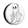 Kdxio Cute Ghost Simple Drawing for Tire Cover Wheel Protectors Tyre