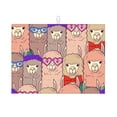 thumbnail image 1 of Kdxio Cute Lamas for Dish Drying Mat,24*18 inch Absorbent Dish Drainer Kitchen Counter,Large Size Dish Drying Pad for Countertops,Draining Racks, 1 of 9
