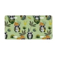 thumbnail image 1 of Kdxio Cute Panda Bear In Greenery Forest License Plate Car Front License Plate Car Decoration Car Accessories Front Tag Plate Standard Size, 1 of 8