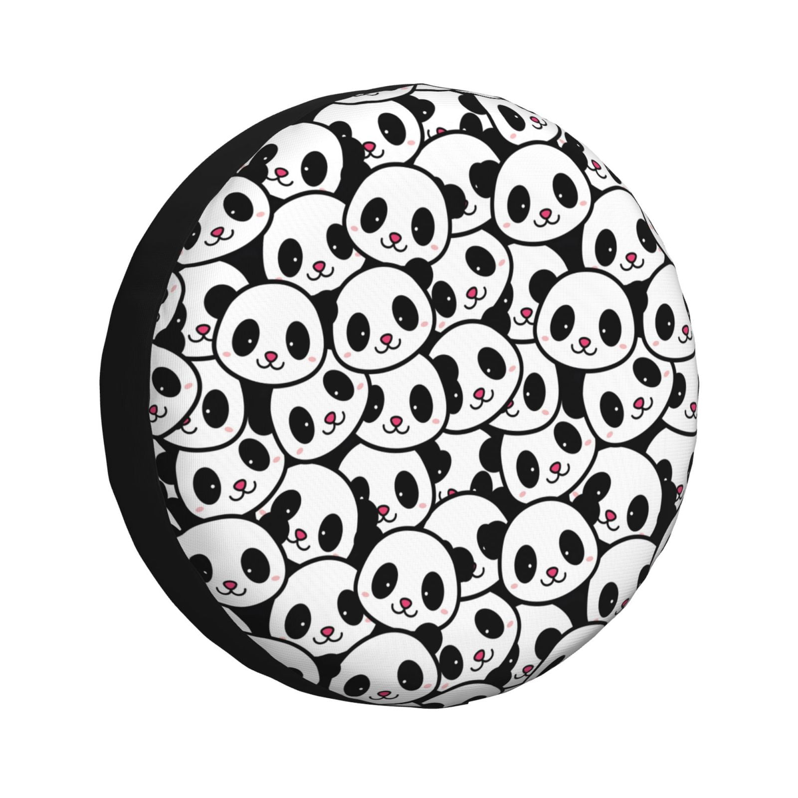 Kdxio Cute Panda Face for Tire Cover Wheel Protectors Tyre Covers