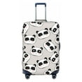 thumbnail image 1 of Kdxio Cute Panda Pattern Luggage Cover for Travel,Elastic and Durable,Fits 18-32 Inch,-No luggage included, 1 of 8