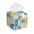 thumbnail image 1 of Kdxio Cute Poodle Dog Print Tissue Box Cover,Square Decorative PU Leather Facial Paper Case Organizer Holder Dispenser for Bathroom,Night Stands,Desk,Car 5.2''X5.2''X5.2'', 1 of 8