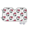 thumbnail image 1 of Kdxio Cute Poodle Dog Print Windshield Sun Shade,UV Rays and Sun Heat Protection,Sunshade for Car Windshield,Car Shade Front Windshield -, 1 of 6