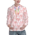 thumbnail image 1 of Kdxio Cute Rabbit Carrot Print Womens Oversized Hoodies Sweatshirts Hooded Pullover Tops Sweaters Casual-X-Large, 1 of 7