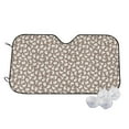 thumbnail image 1 of Kdxio Cute Rabbit Print Windshield Sun Shade,UV Rays and Sun Heat Protection,Sunshade for Car Windshield,Car Shade Front Windshield - Medium, 1 of 6