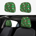 thumbnail image 1 of Kdxio Cute Santa And Ho Ho Ho Pattern Print 2 Piece Car Head Rest Covers Set Auto Front/Rear Seats Headrest Cover Universal Fit Most Cars,Sedan, SUV, 1 of 9